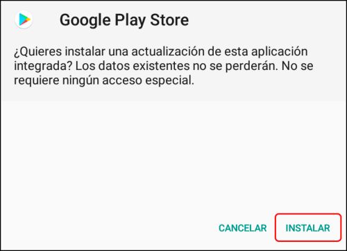 Descarga la nueva actualización de la Play Store de Google